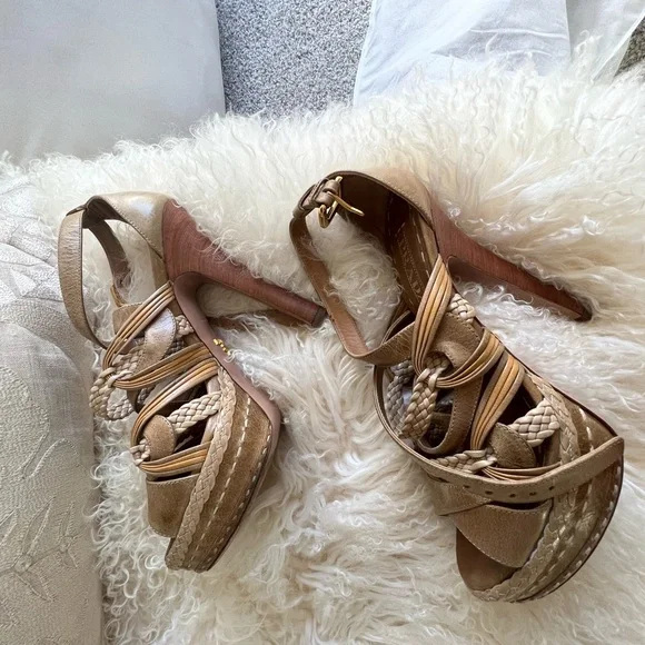 Prada Rare- Platform strappy sandals - Picture 10 of 11